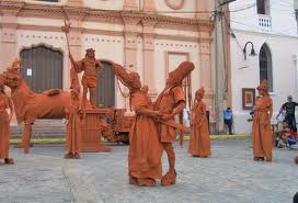 ESPECIAL: réplica del machete de Simón Reyes para agrupación teatral de Morón